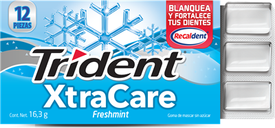 TRIDENT XTRACARE 12S FRESHMINT<input type='hidden' value='0' name='currpag_0'>