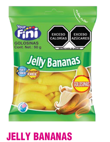 JELLY BANANA 90g / CAJA / 12 PIEZAS / 8410525116759<input type='hidden' value='0' name='currpag_0'>