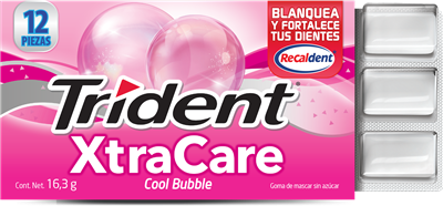TRIDENT XTRACARE 12S COOL BUBBLE<input type='hidden' value='0' name='currpag_0'>