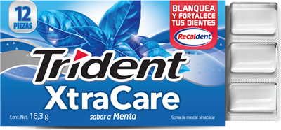 TRIDENT XTRACARE 12S MENTA<input type='hidden' value='0' name='currpag_0'>