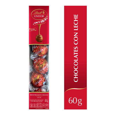 LINDOR LECHE TUBO 60G / PIEZA / 
