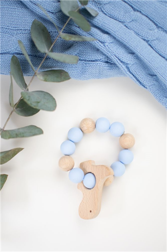 loop madera con silicon azul