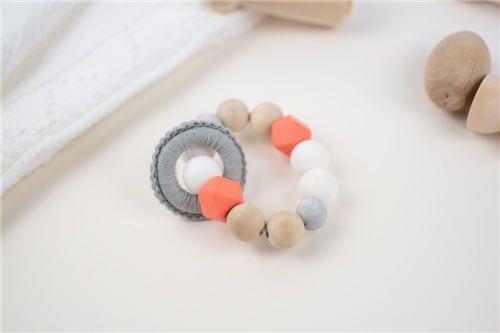 loop silicon salmon con blanco