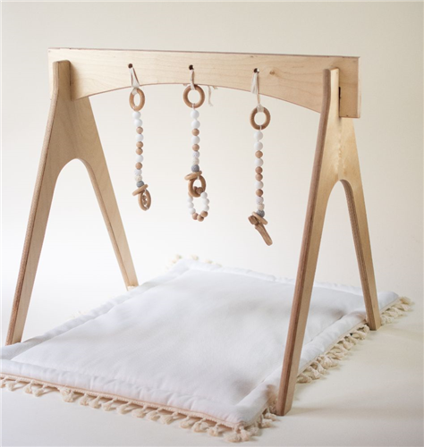 gimnasio madera clara