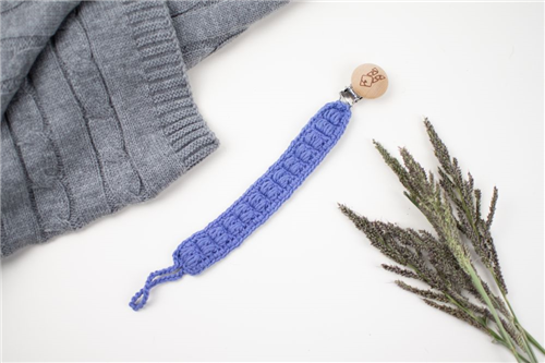 clip crochet azul plumbago