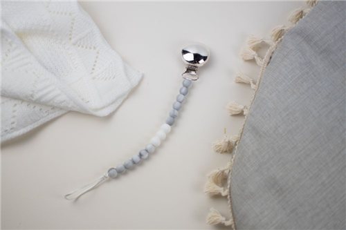 clip plata silicon marmol