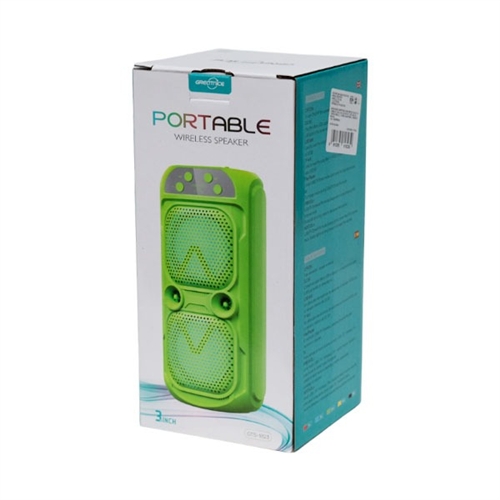 Bocina Bluetooth 3&Prime;x 2 con Soporte para Celular GTS-1823<input type='hidden' value='0' name='currpag_0'>