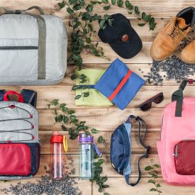 Bolsos y mochilas plegables