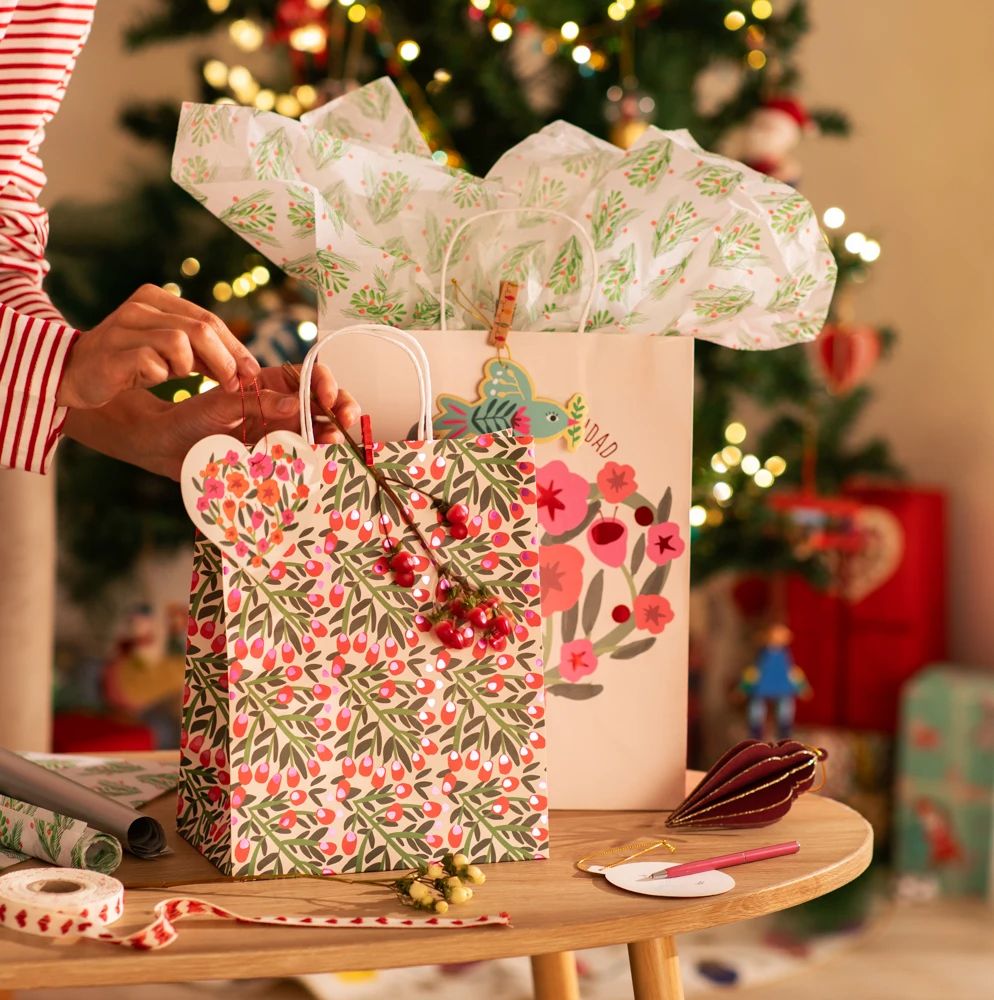 Envolturas de regalos navideños