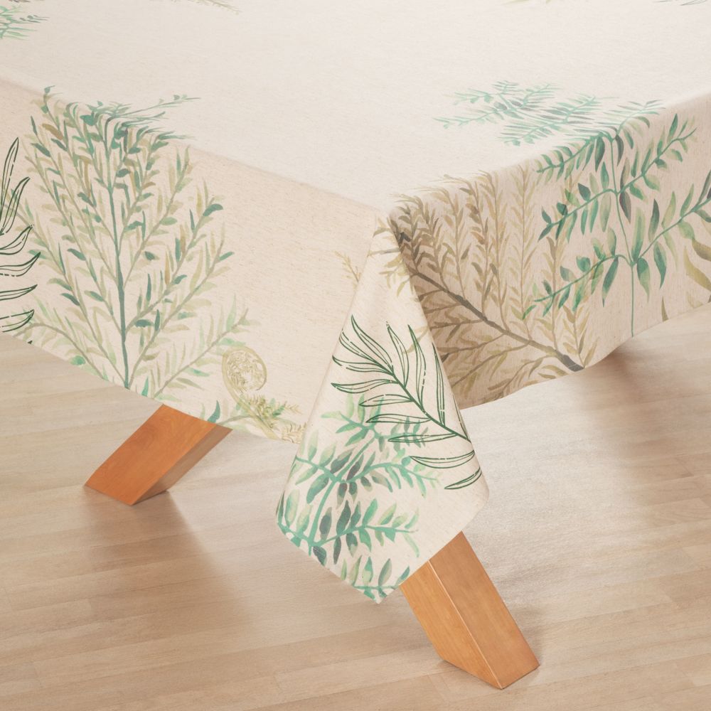 Mantel con estampado floral 150x250 cm