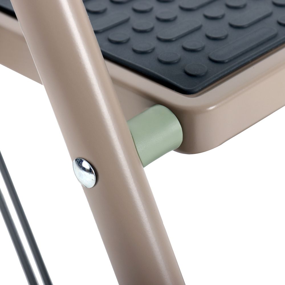 Escalera plegable metal 2 peldaños