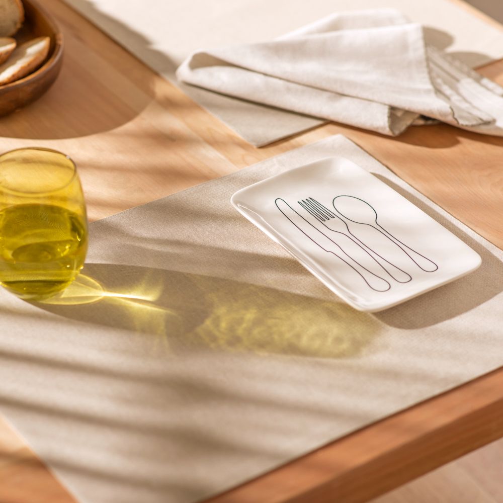 Individual degradé de algodón 45x33 cm