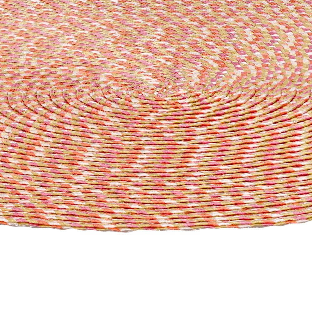 Individual redondo multicolor 38 cm