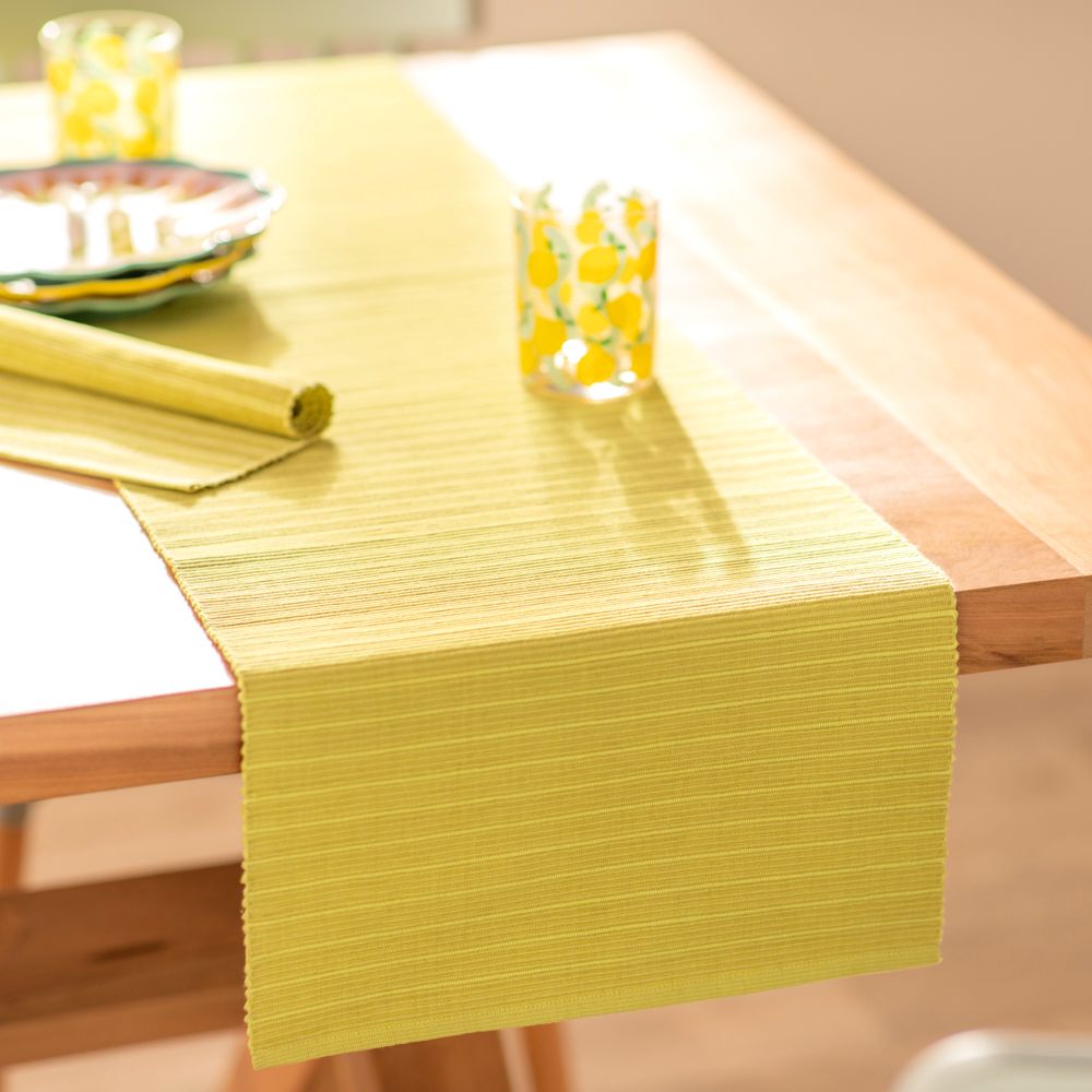 Camino de mesa algodón 35x150 cm