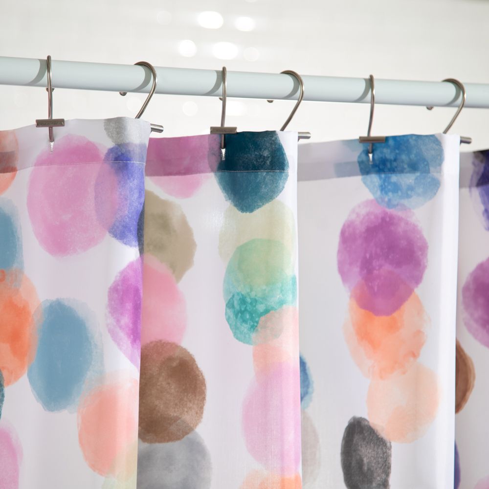 Cortina de baño estampada 180x180 cm