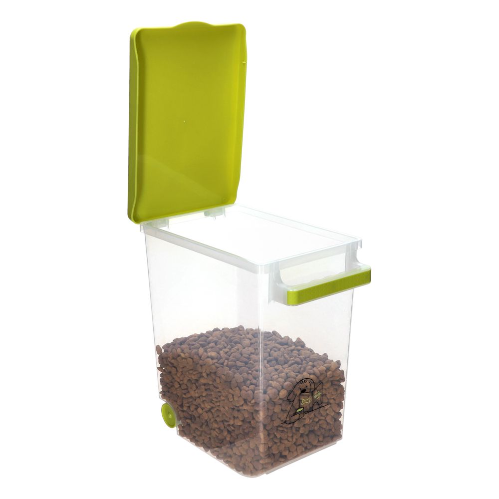 Contenedor de plástico para comida de mascotas 17 L