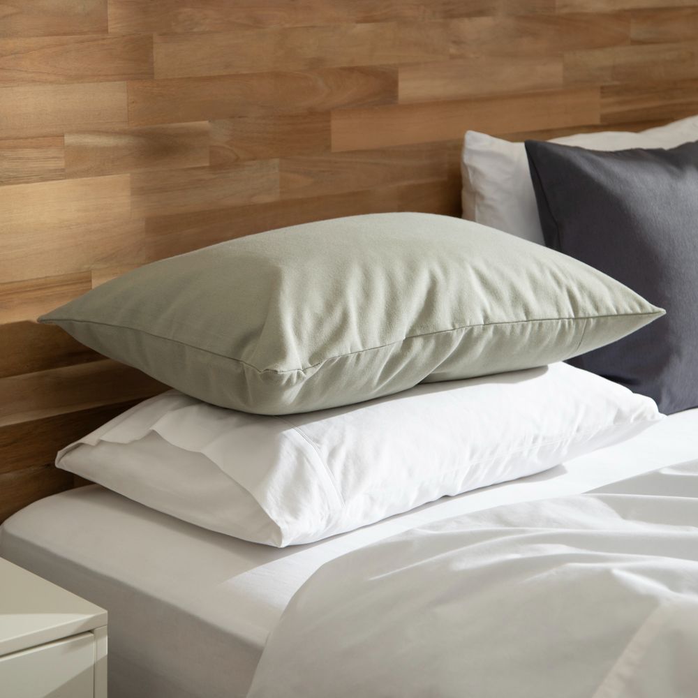 Funda de almohadón de algodón básico 50x70 cm