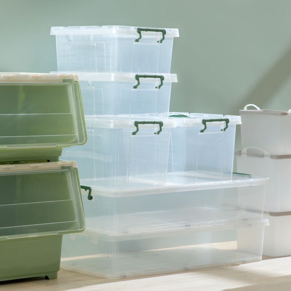 Caja plástica con tapa 12.5 litros