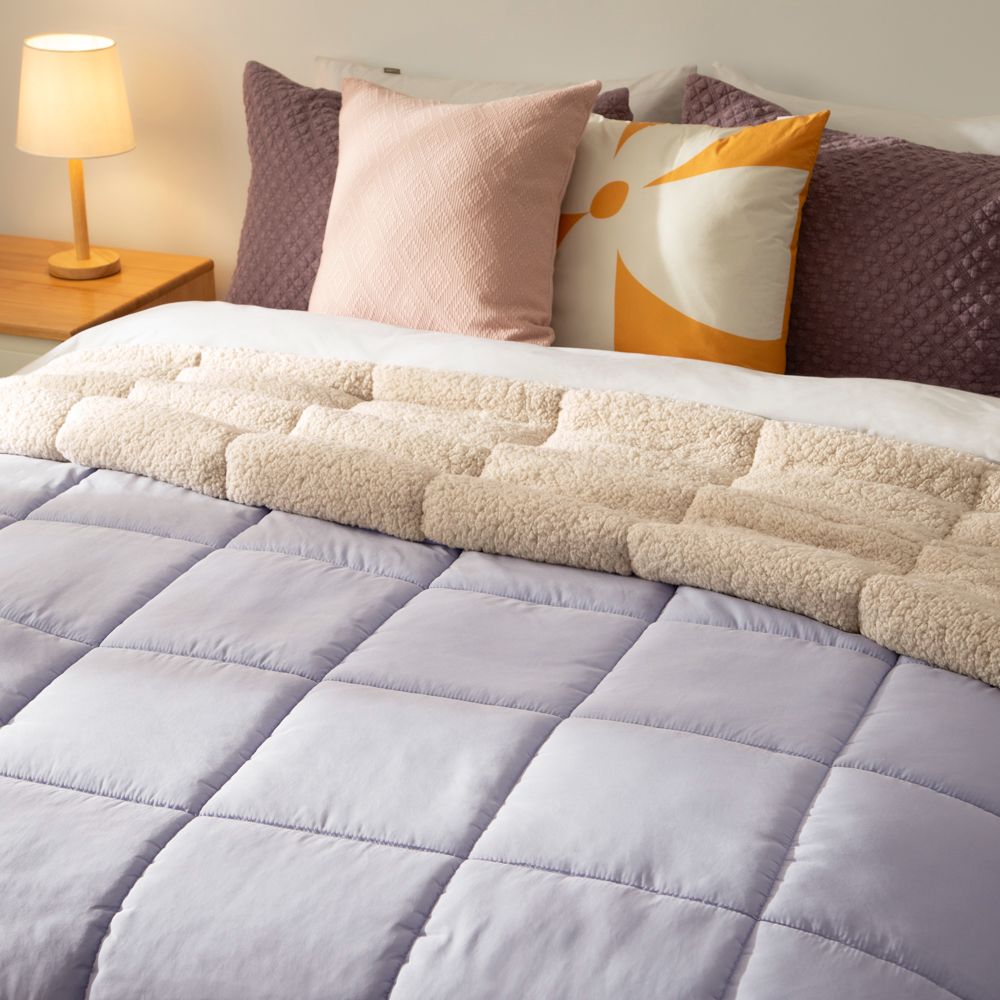 Cobertor de Borrega liso 230 hilos Mat/Queen