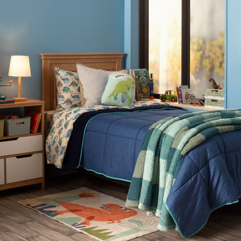 Cobija borreguita con estampado 160x205 cm