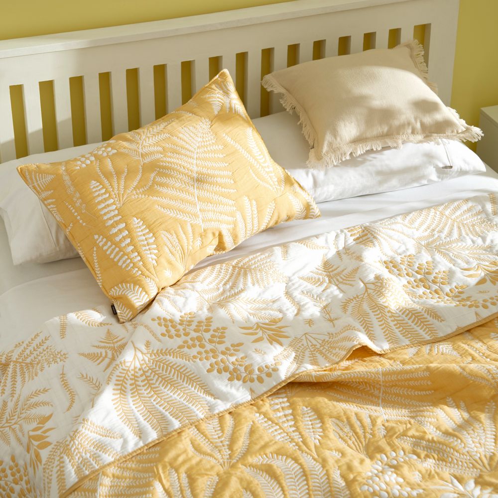 Colcha bordado Mat/Queen