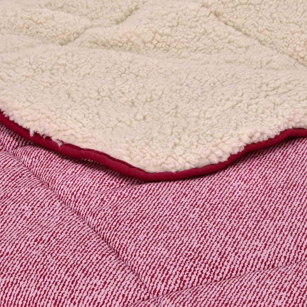 Edredón de microfibra con borreguita Individual