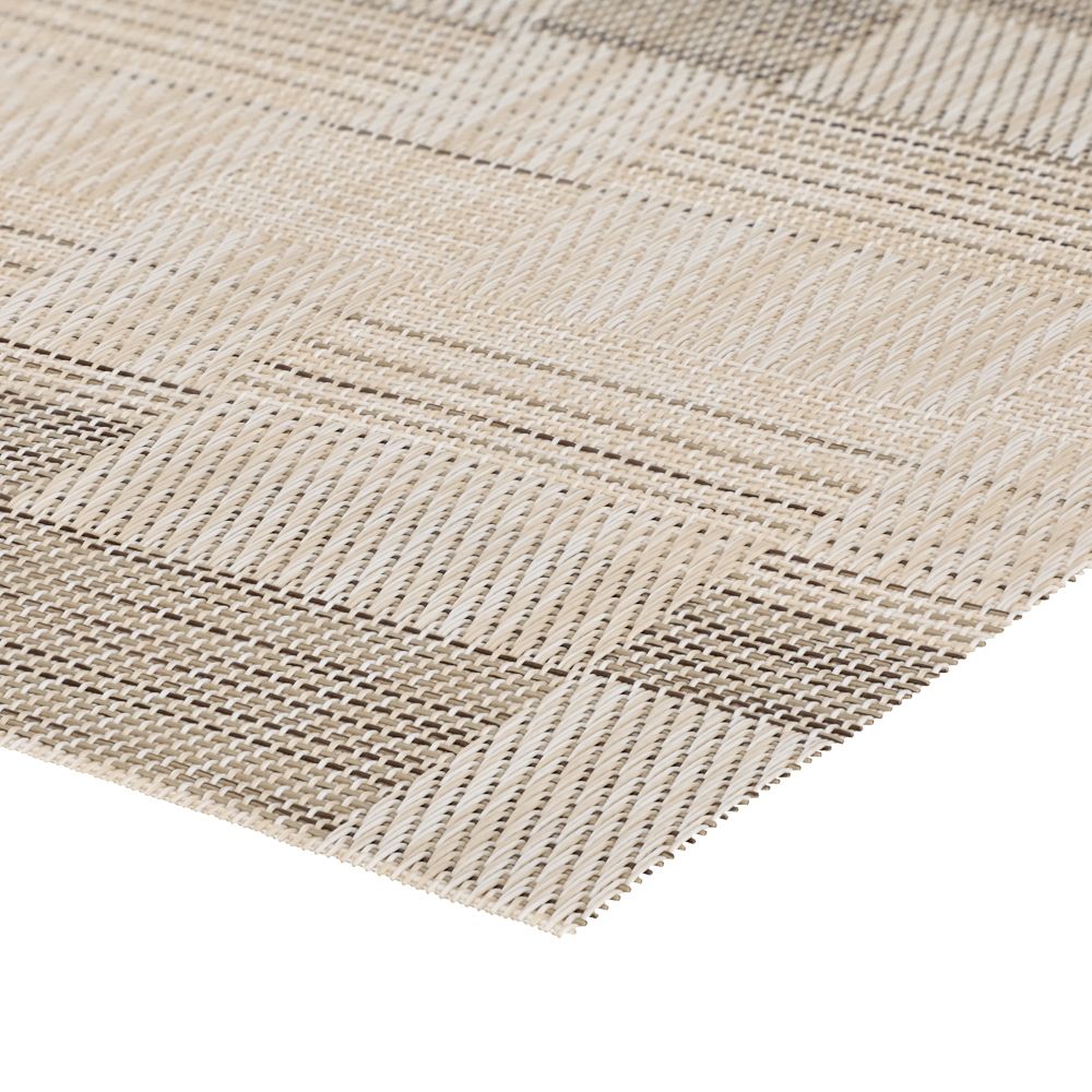 Individual de plástico tejido 45x30 cm