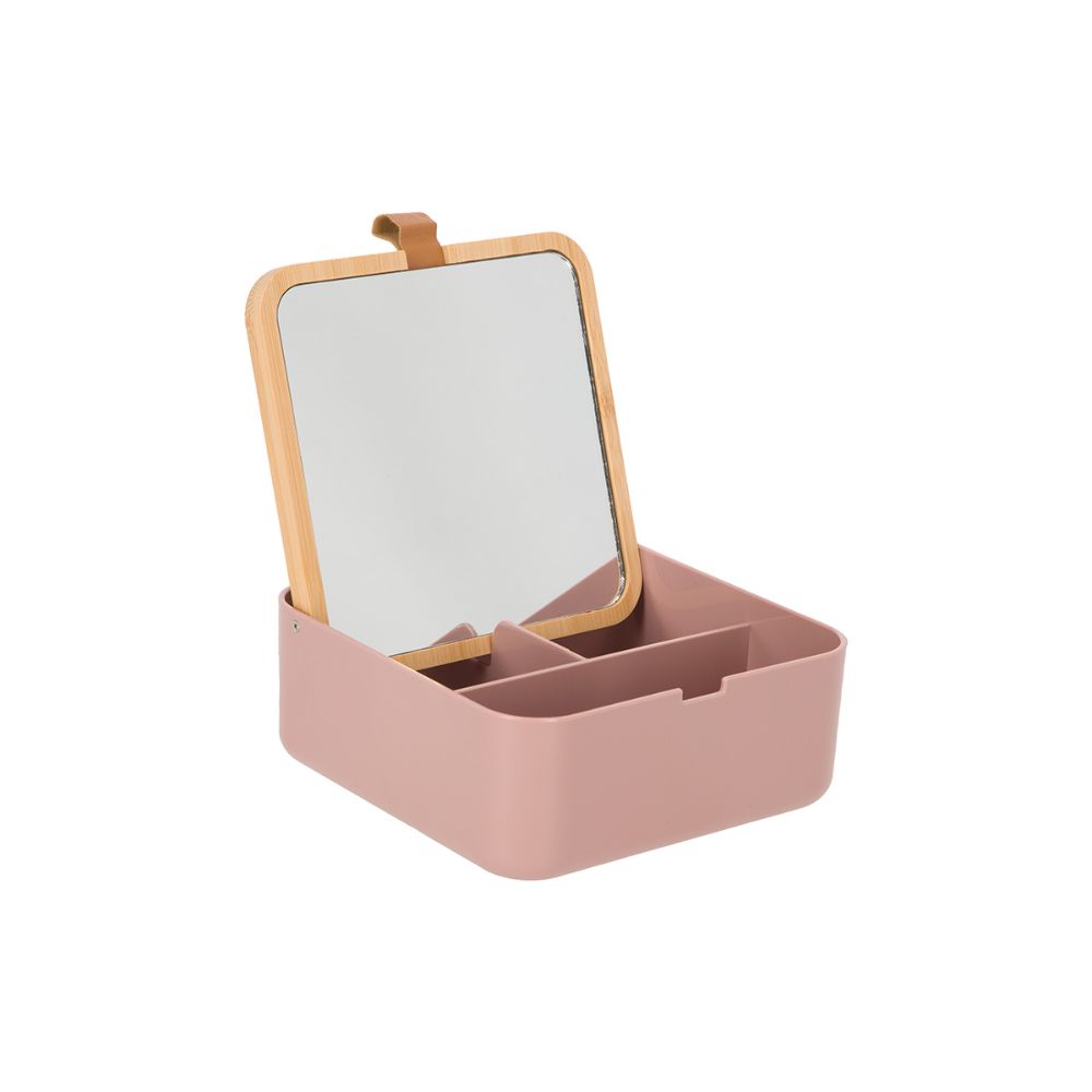 Organizador Bambú 13.8x13.8x6 cm