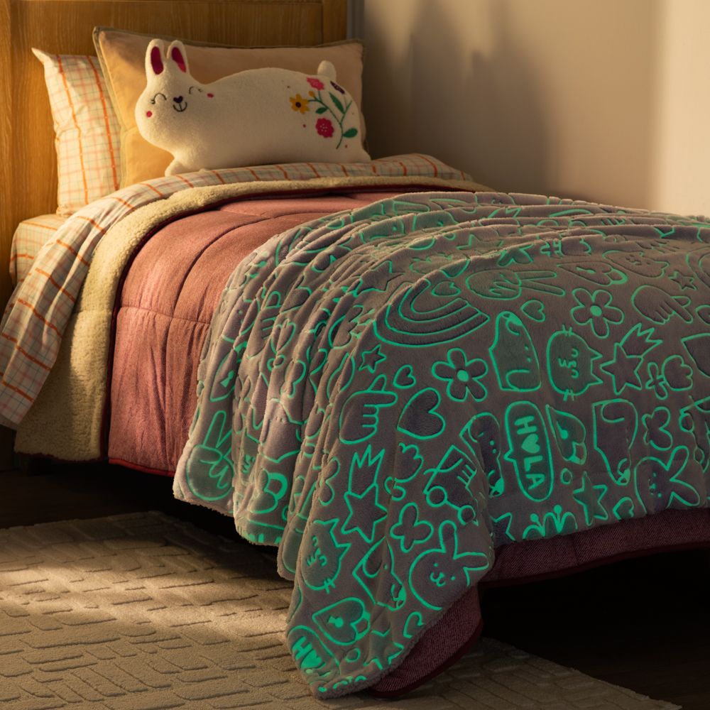 Frazada “Brilla en la oscuridad” 125x150 cm