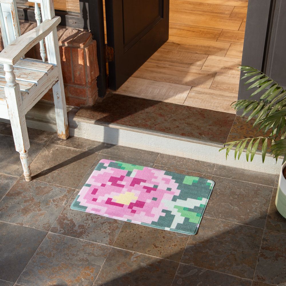 Limpiapies de pvc estampado 40x60 cm