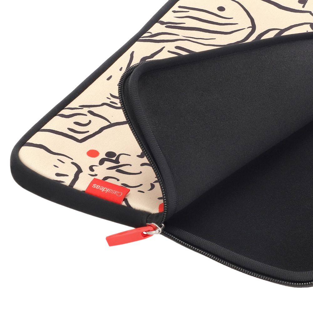 Funda de neopreno con cierre para notebook 15 pulgadas