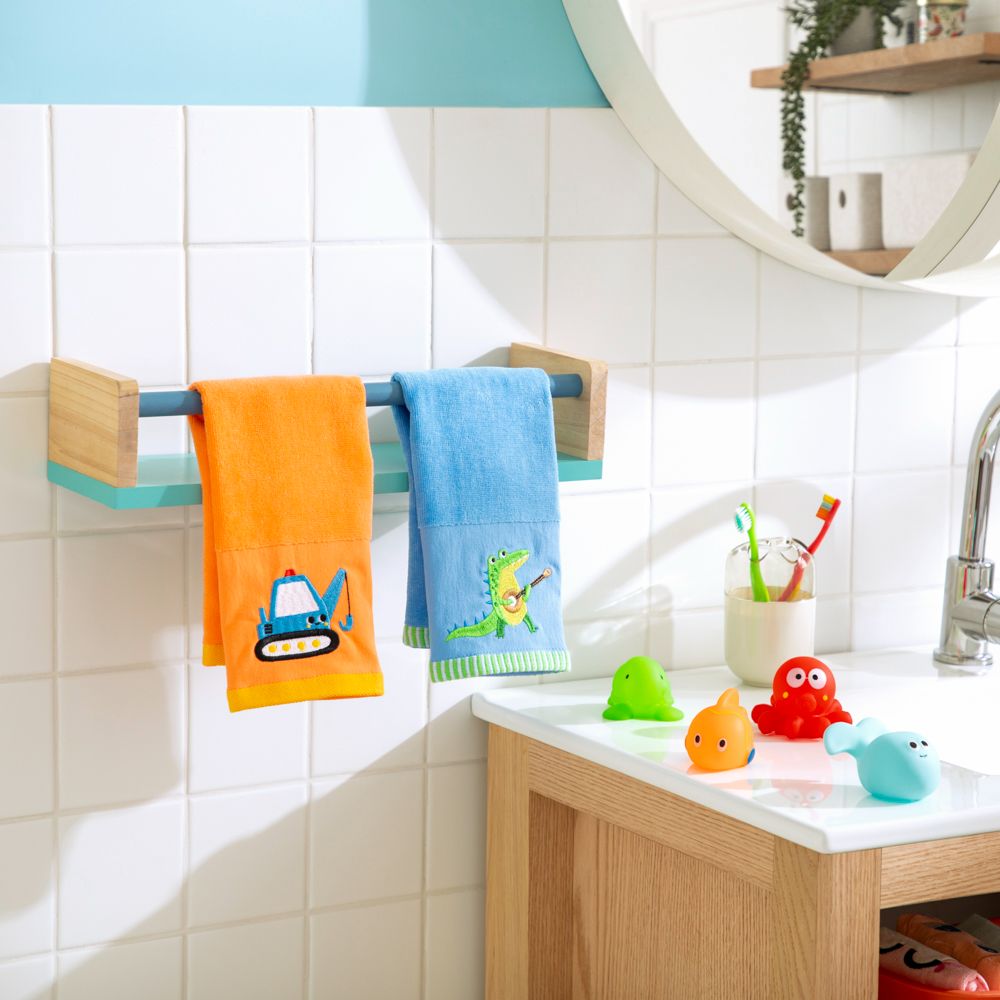 Toalla algodón infantil 30x45 cm