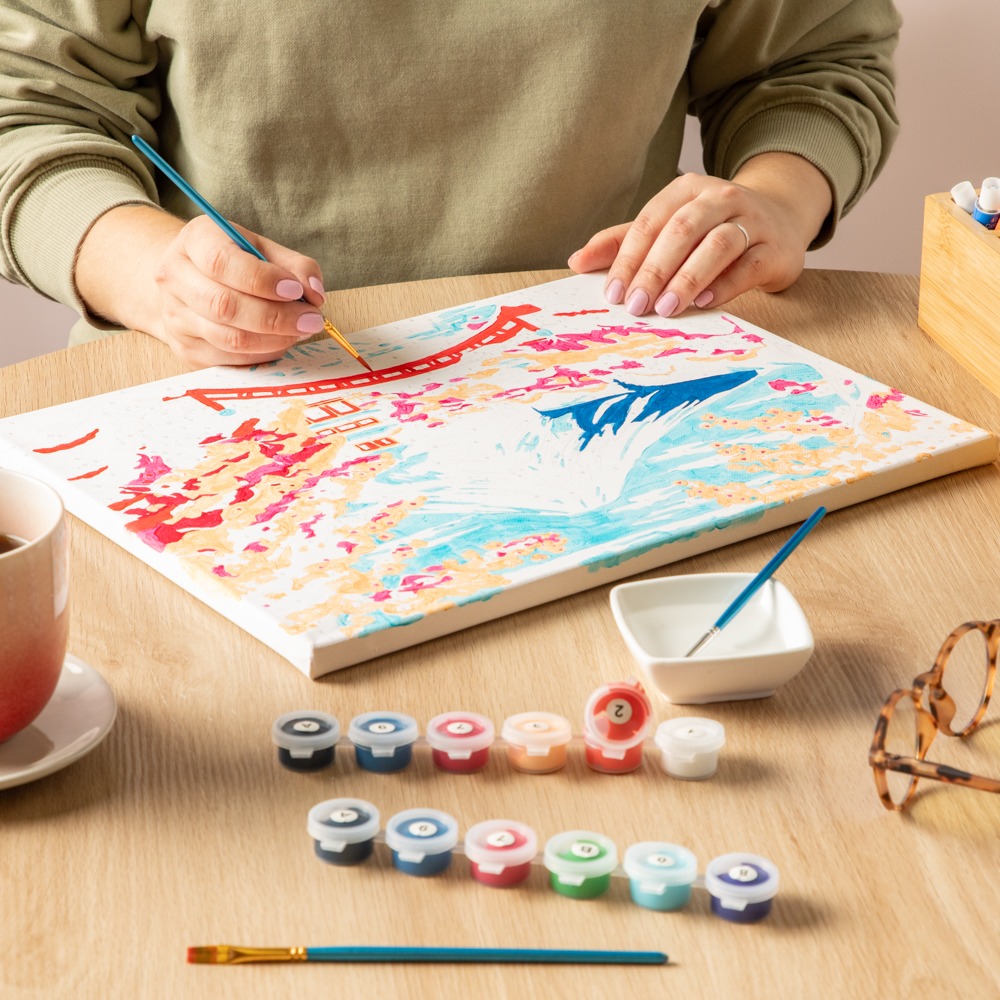 Set de bastidor y materiales para pintar 40x30 cm