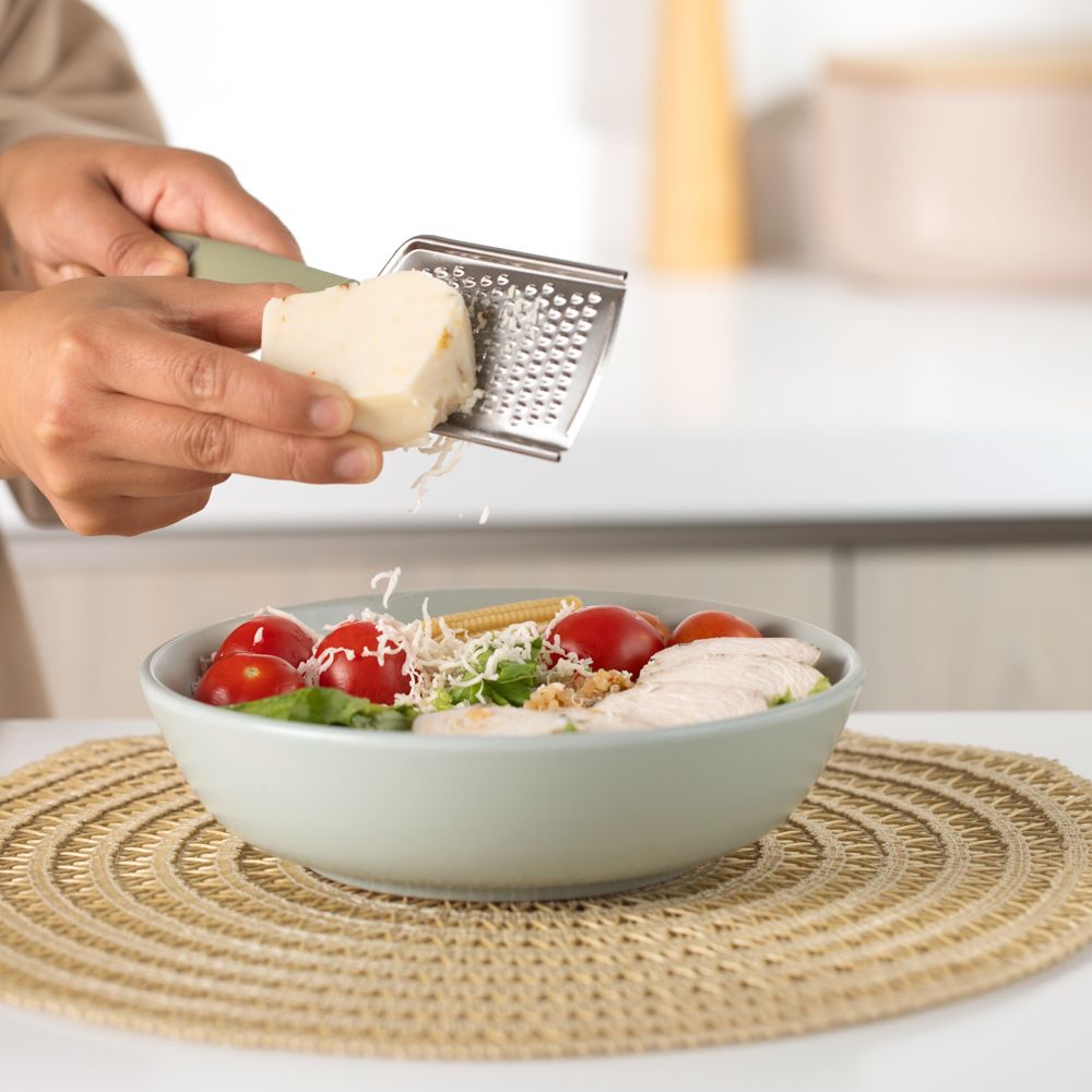 Rallador plano de acero inoxidable