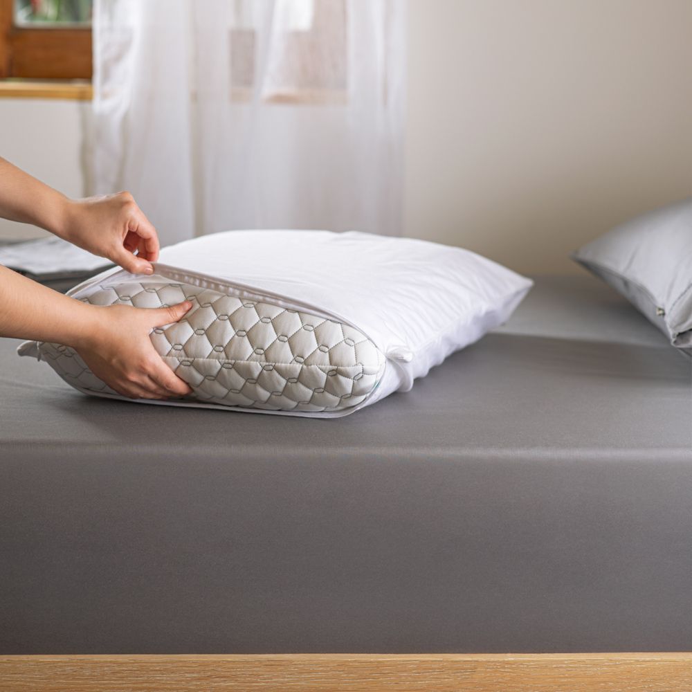 Protector de almohada lyocell repelente al agua 50x90