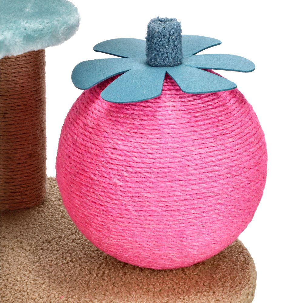 Rascador tipo torre para gatos