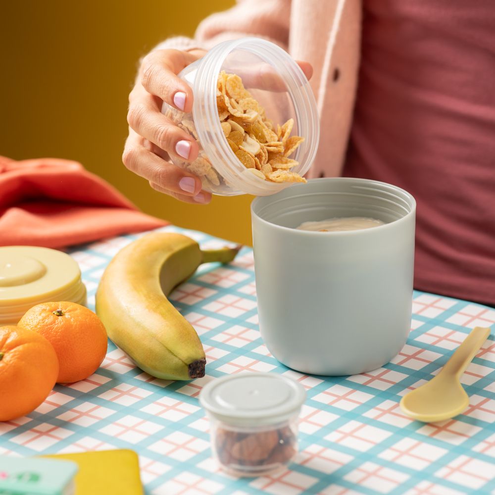 Vaso contenedor con cuchara 430 ml