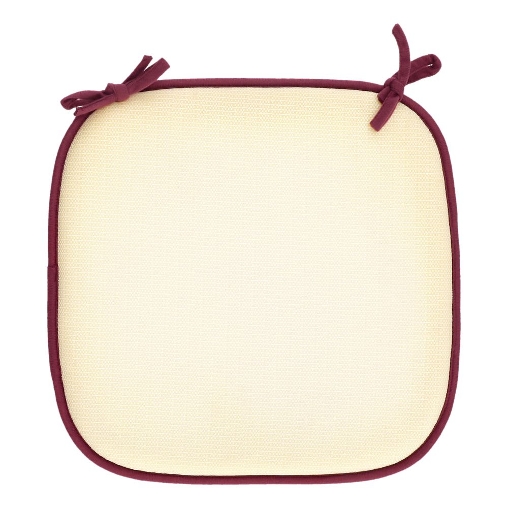 Cojín de silla memory 40x40x2.5 cm