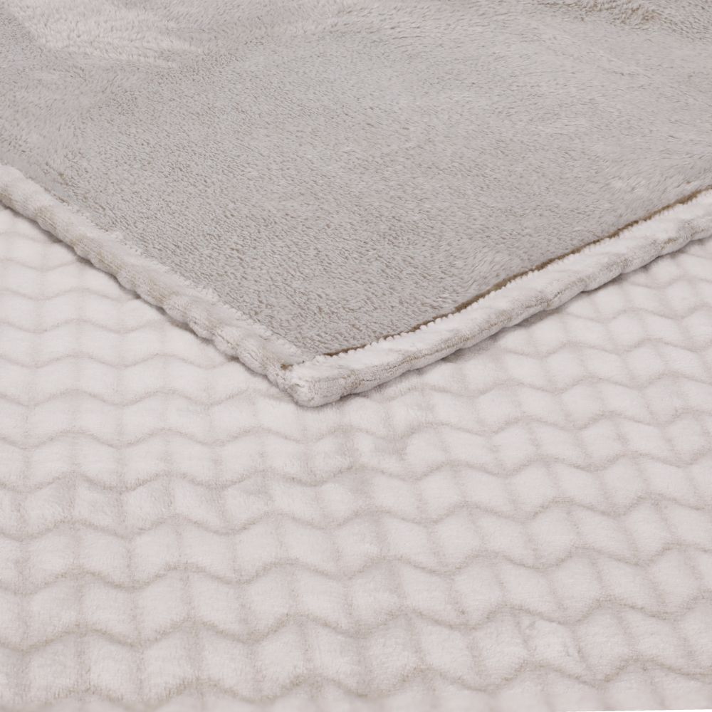 Cobija de polar coral Mat/Queen