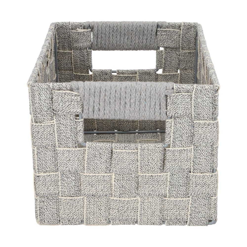 Canasto cinta de algodón 33x22x16.5 cm