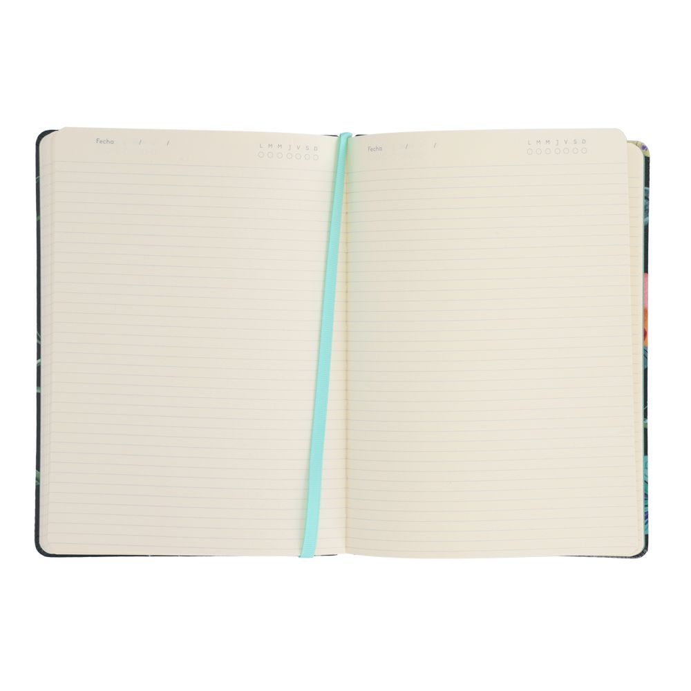 Libreta 120 hojas con líneas A5 15x21 cm