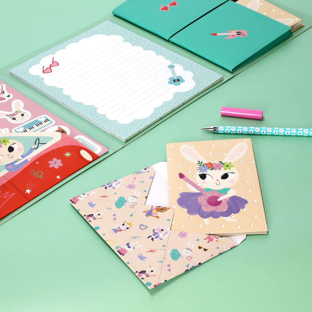 Set de cartas y sticker