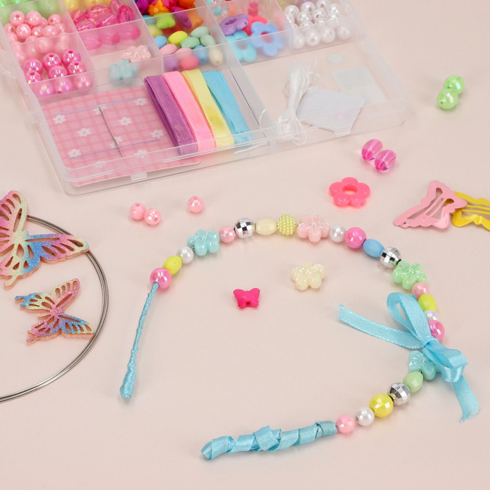 Set de creación de accesorios para el cabello