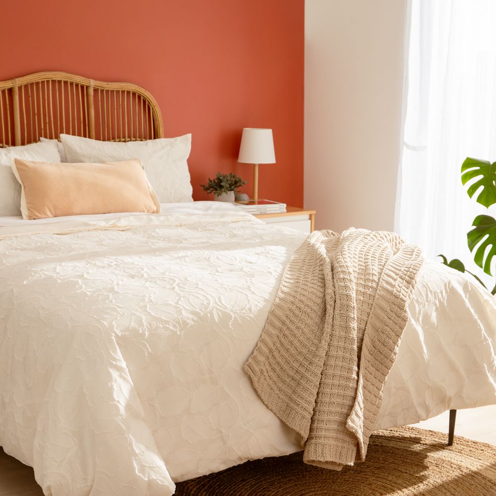 Funda de plumón/duvet con diseño textura Individual