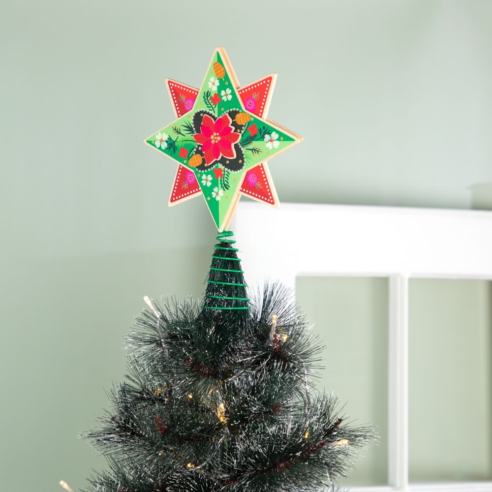 Punta de árbol de navidad