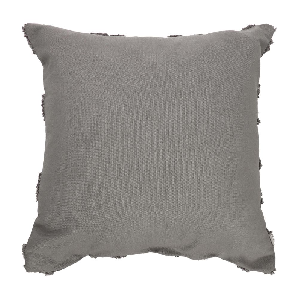 Funda de cojín algodón con textura 45x45 cm