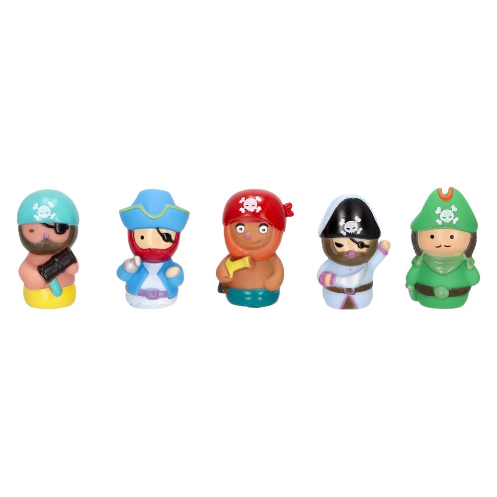 Set de 5 títeres de dedos