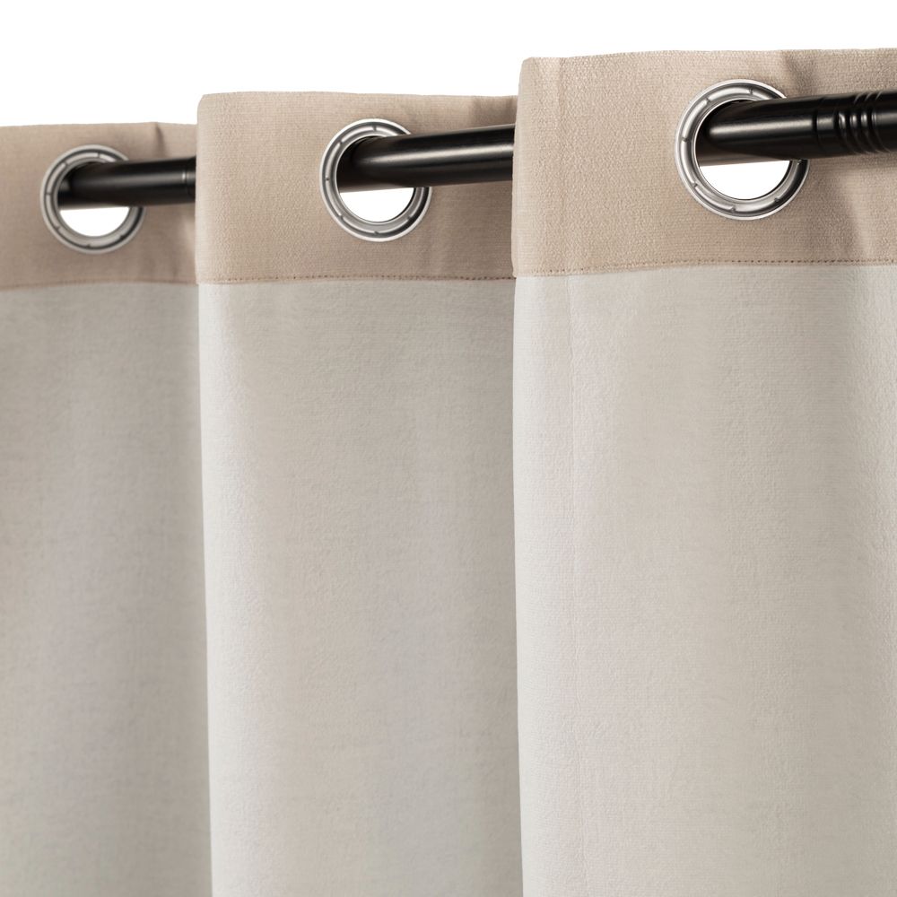 Cortina blackout térmica con ojillos 140x240 cm