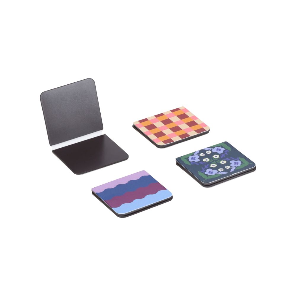 Set 4 marcadores de página 4x4 cm
