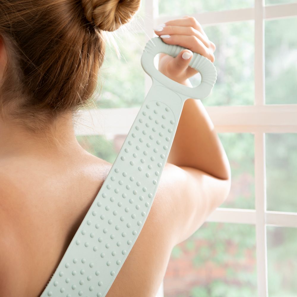 Banda exfoliante de silicona 90x11 cm